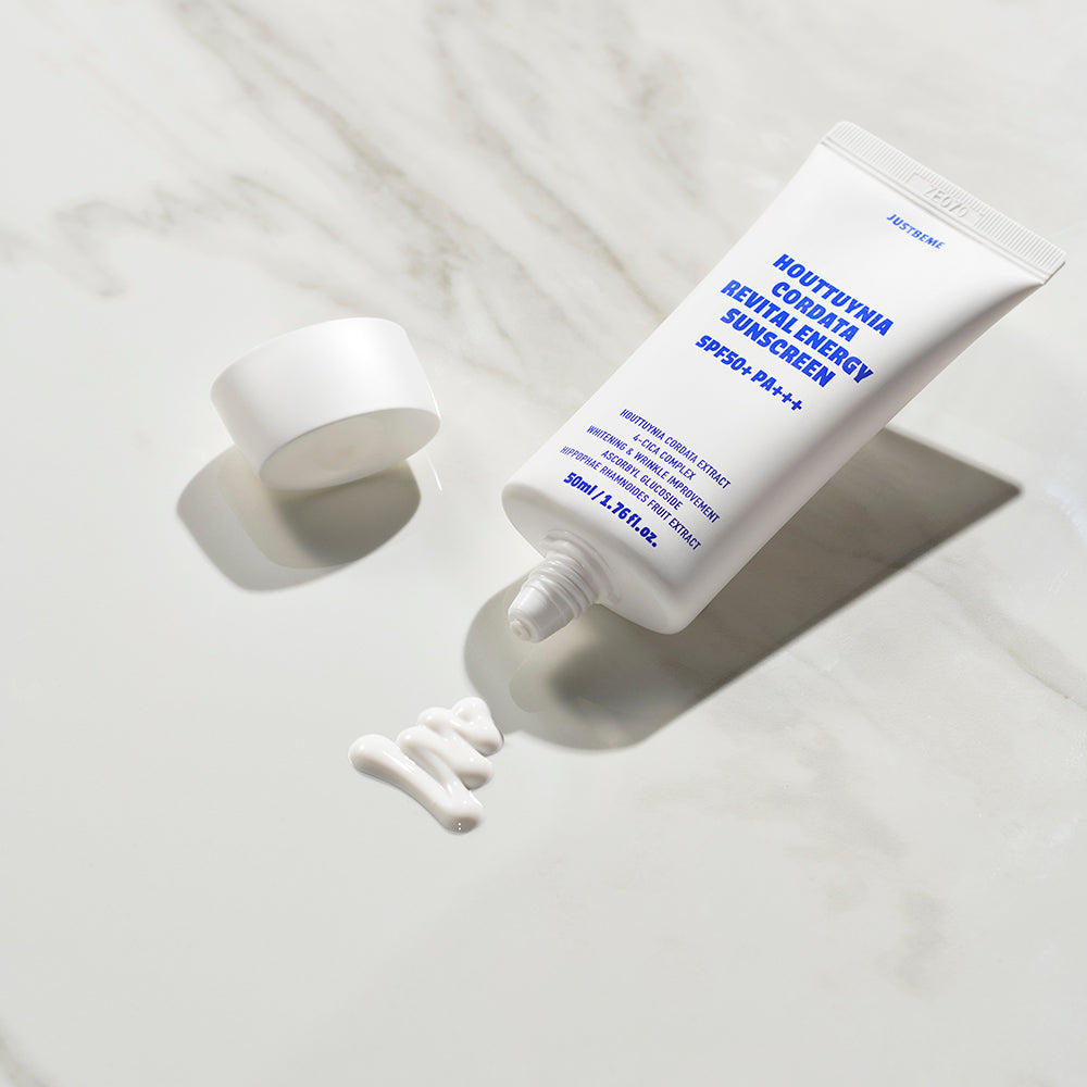 JUSTBEME Houttuynia Cordata Revital Energy Sunscreen SPF50+++ 50ml